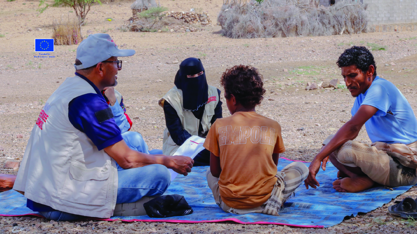 An eight-year-old boy Sakher, from the Al Mutaradif village, was among the children who attended the EORE. After learning about the dangers, he shared information that led Farida and the HMA team to visit his family. DRC’s team met with Sakher’s father to better understand the type of EO the child had found. This was an important step in preventing further risk to the household and the community. Helmi Marei, 2024