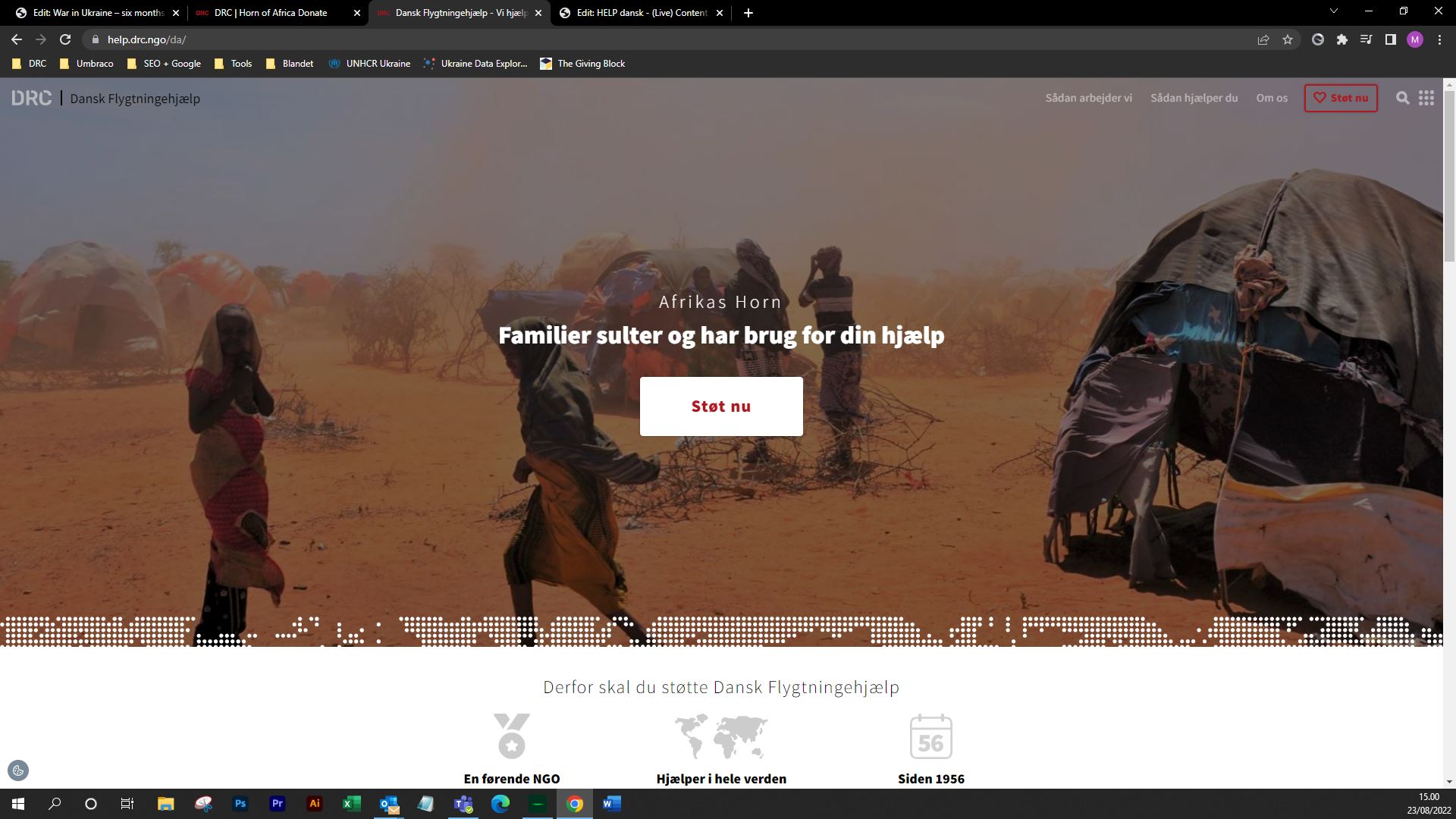 HELP.refugees.now på dansk