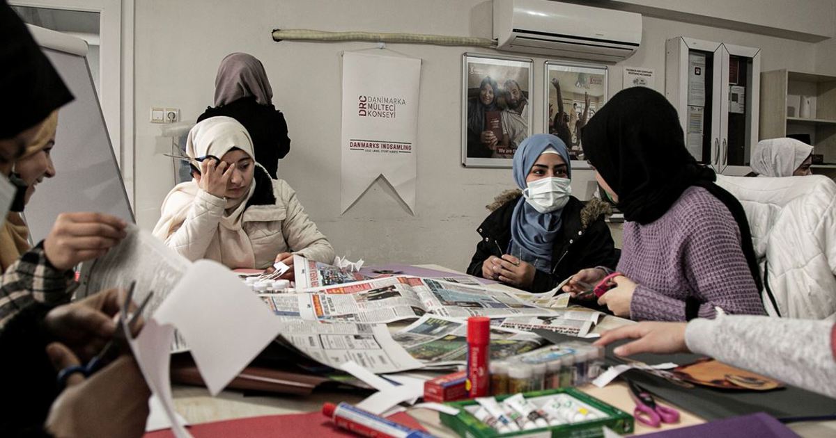 A bright corner in Syrian girls' future | Danish Refugee Council