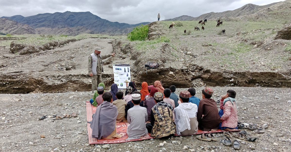 Danish Refugee Council removes explosive ordnance from key humanitarian infrastructure supporting forced returnees in Afghanistan