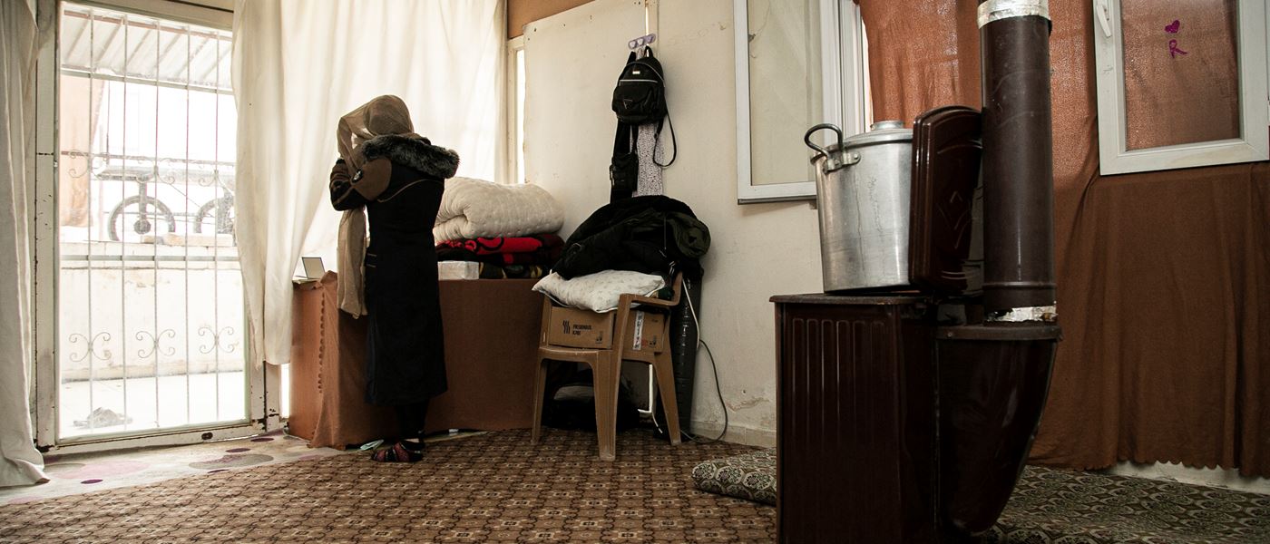 Living as a refugee.