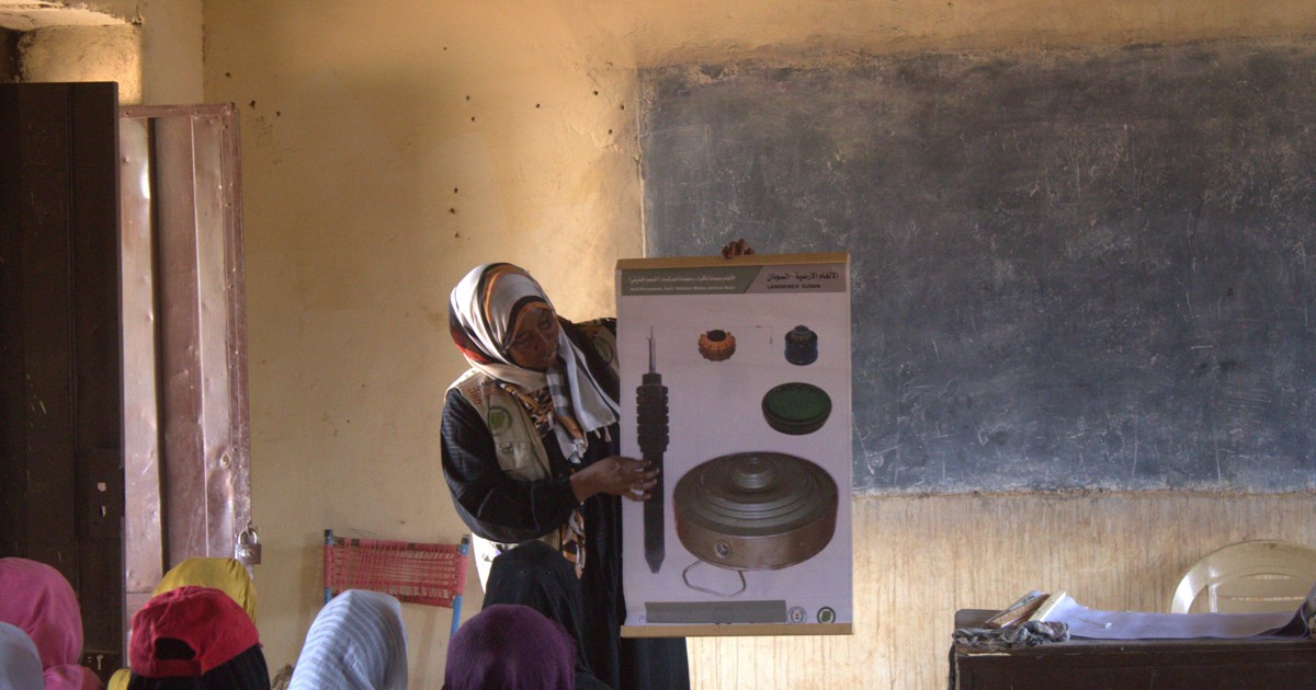 Women on the frontline: Meet the Sudanese women saving lives through mine action