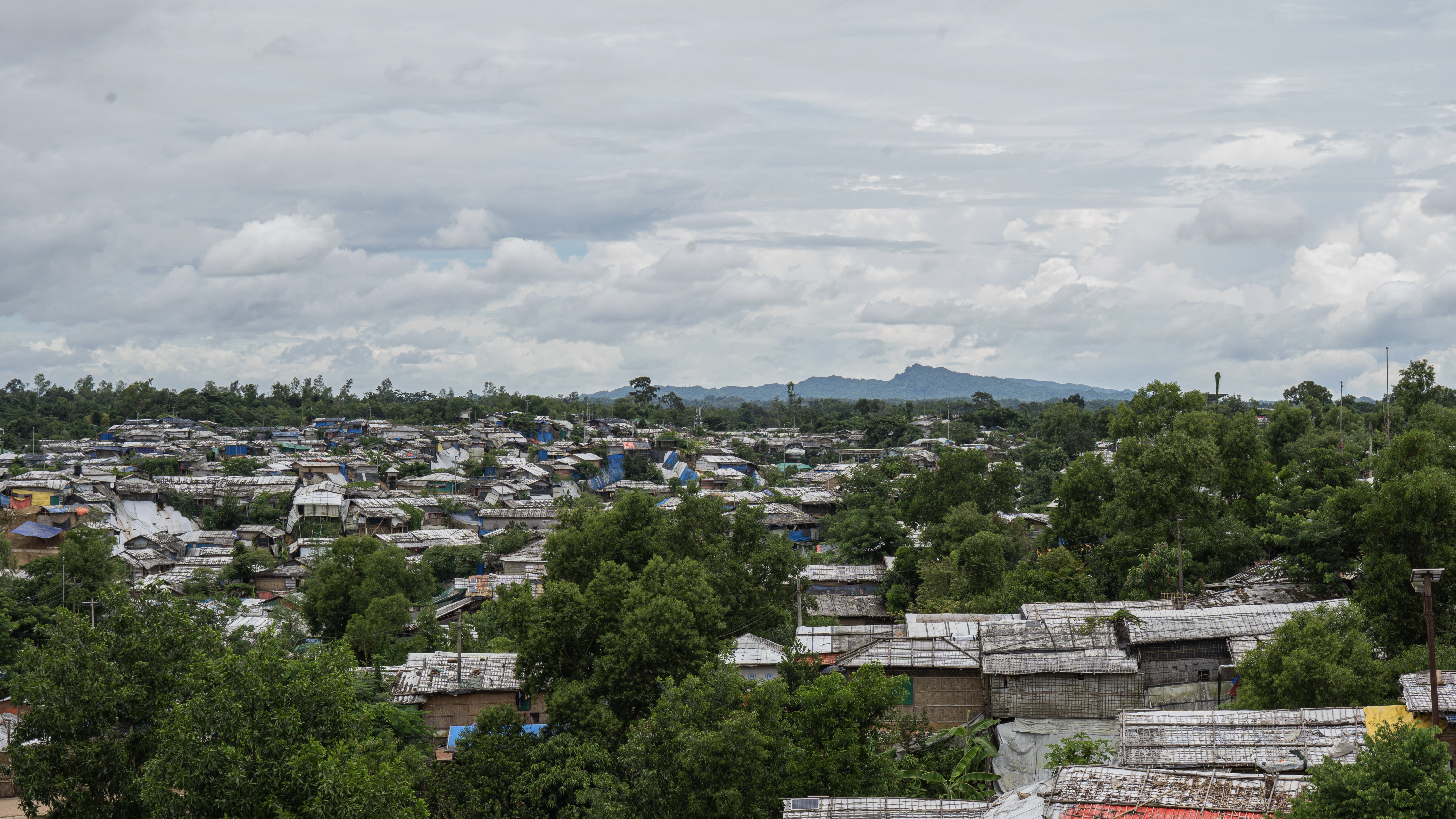 Rohingya refugee camps in Cox’s Bazar, Bangladesh.