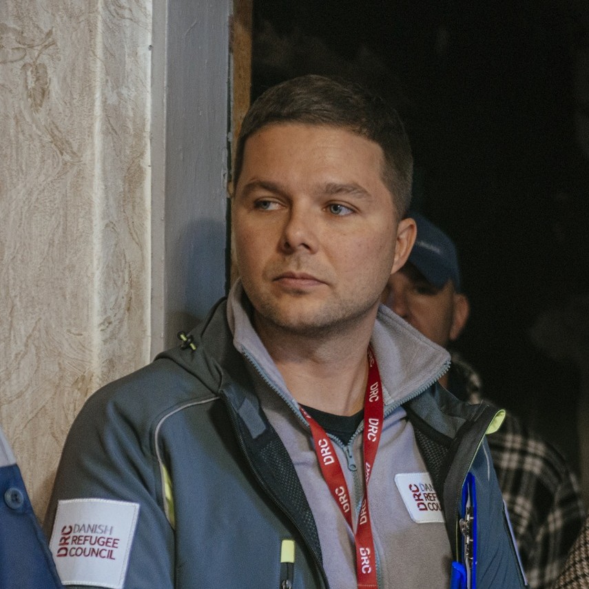 Ievgen, Shelter and Settlement Team Leader