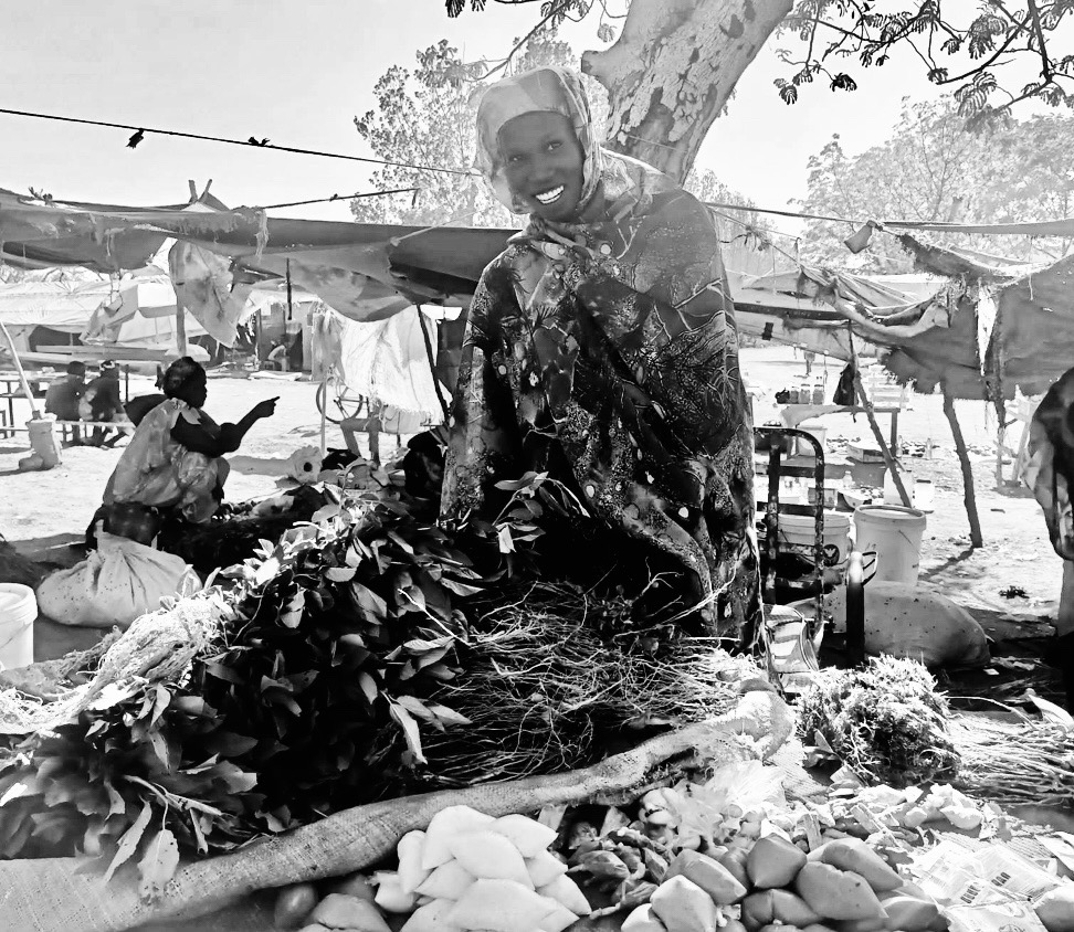 Sara, a beneficiary to DRC MPCA in Malakal